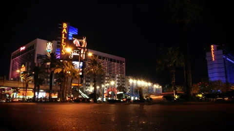 Las Vegas Strip - Motion Control Timelapse Stock Footage