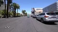 Las Vegas Strip North Bound 09 Driving Plates Daytime at Paris 4k or 4k+ Resolution