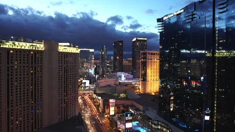 Las Vegas Strip Time-lapse Stock Footage 130213875