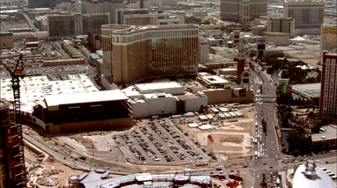 Las Vegas The Strip View Stock Footage 38102048