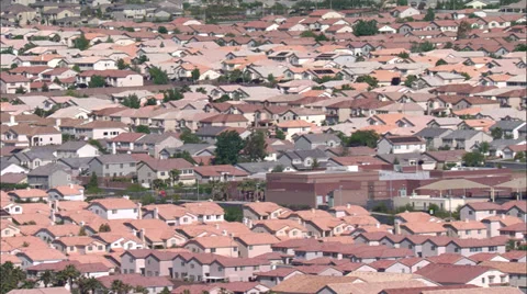 Las Vegas Suburbs Stock Footage 38049432