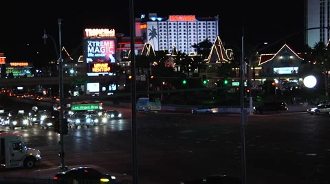 Las Vegas time lapse 2 Video stock 1097885