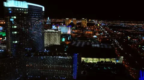 Las Vegas Timelapse, Night Through Day, Behind the Strip 動画素材 8975441