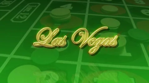 Las Vegas title (loopable) Vidéo 105746
