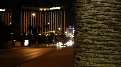 Las Vegas Traffic 1601 Stock Footage