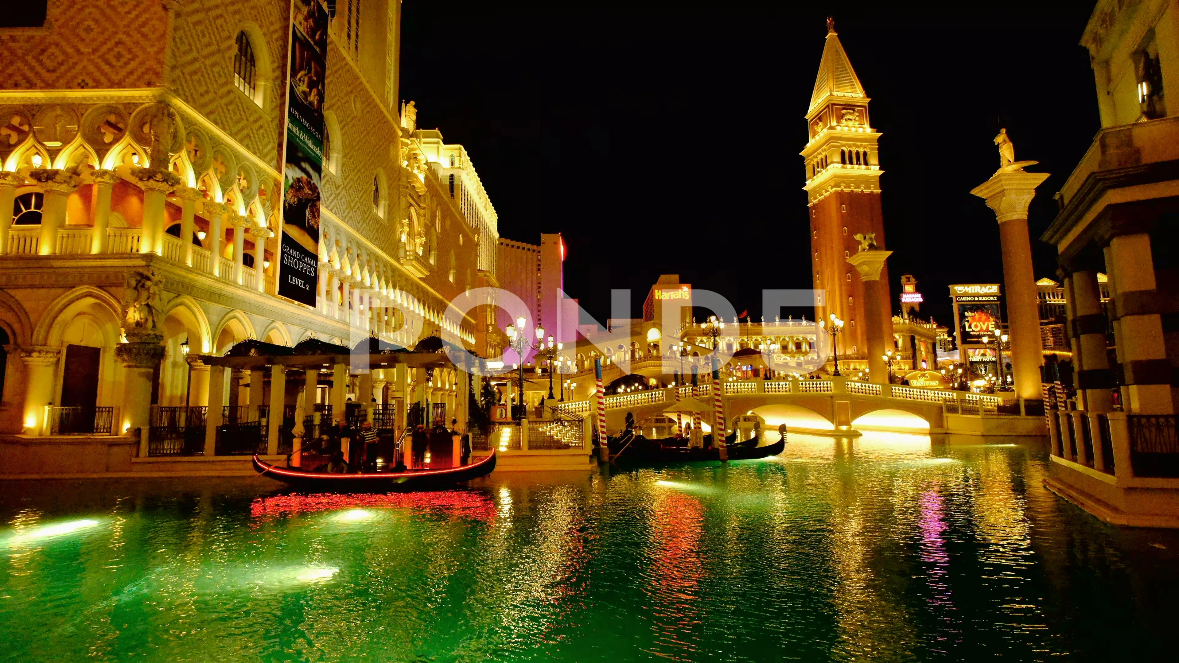 Gondola Ride at the Venetian Hotel and Casino