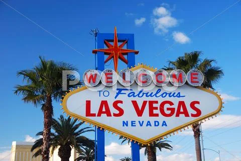 Las vegas welcome sign Stock Photos