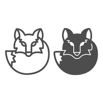 Lasa line and solid icon, worldwildlife concept, lasa vector sign on white Stockillustratie