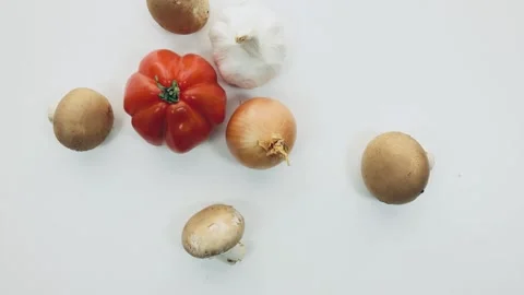 Lasagna ingredients Stock Footage 234659734