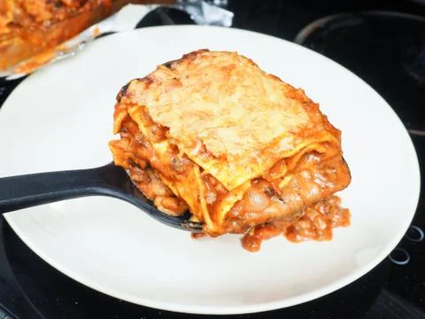Lasagna Stock-Fotos