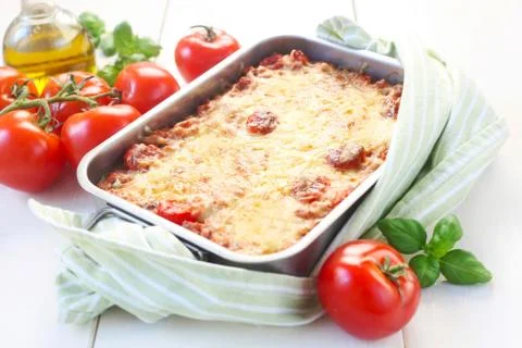 Lasagna Foto stock