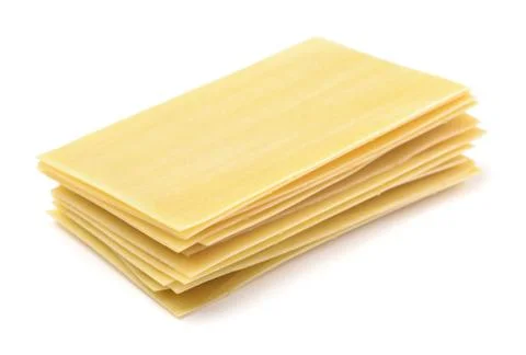 Lasagna sheets Stock-Fotos