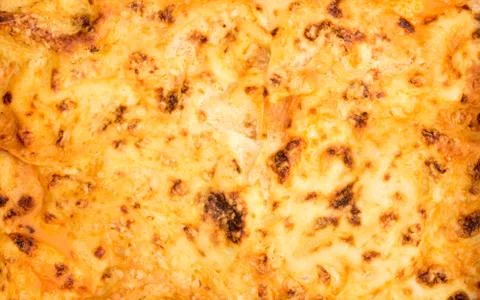 Lasagna top Stock Photos