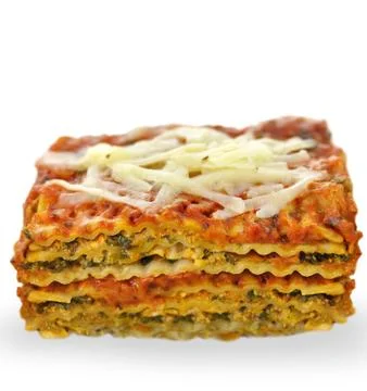 Lasagna with vegetables Stock Photos