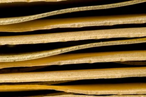 Lasagne up close Stock Photos