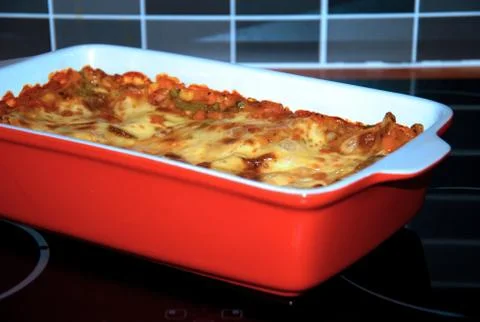 Lasagne 库存照片