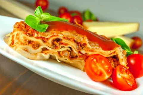 Lasagne Stock Photos