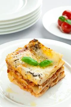 Lasagne 스톡 사진