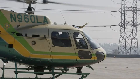 LASD Taking Off @60 fps Video stock 104266968