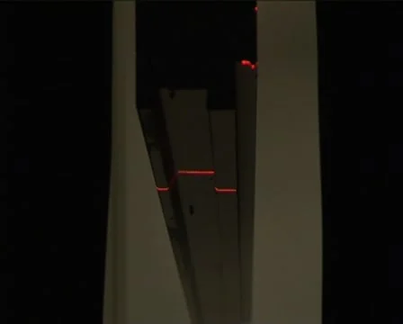 Laser beam frame on Stock Footage 8836138