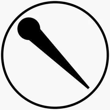 Laser beam icon Stock Illustration