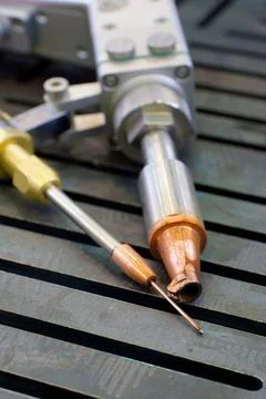 Laser beam welding tool Stock Photos