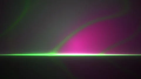 Laser beams in dark background with green and pink light. Stock Footage 337515349