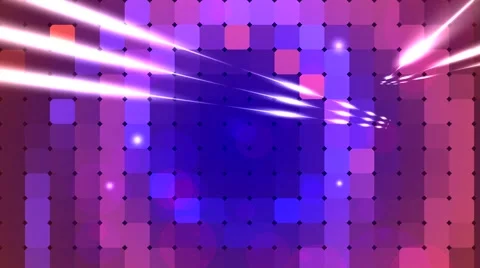 Laser beams at the flickering light panel Видео 65824378