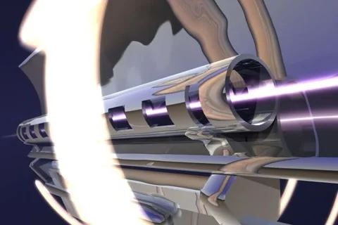 LASER Bot Stock Footage 42425494