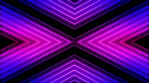 Laser Boulevard VJ Loop 05 Stock Footage 41597417