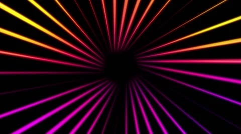 Laser Boulevard VJ Loop 10 Stock Footage 41596162