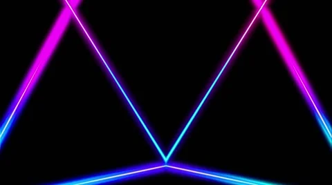 Laser Boulevard VJ Loop 12 Stock Footage 41596797