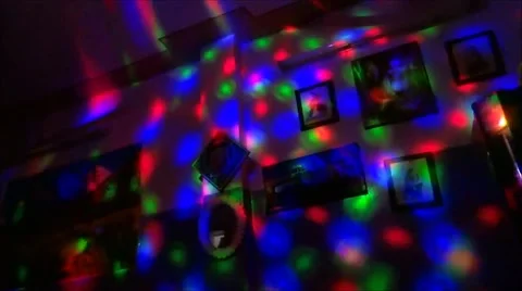 Laser Bulb colour show timelapse Stock Footage 41818002