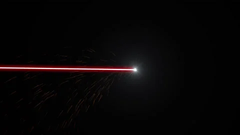 Laser burning through the wall. For your video effect. Stock Footage 149150877