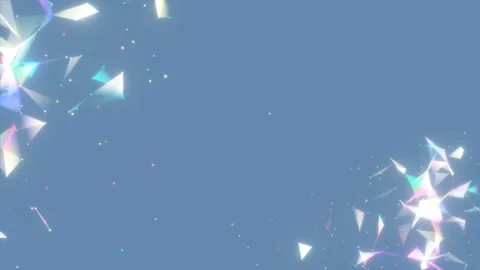 Laser clusters in the corners of the screen.Computer generated loop animation Stock Footage 99712075