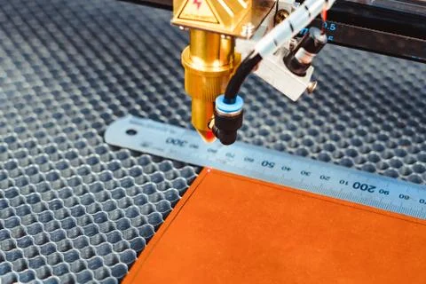 Laser CNC machine Stock Photos