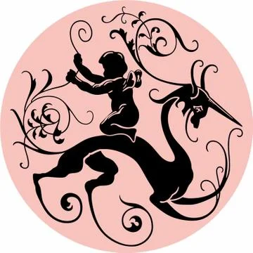 Laser cut cnc panel design for metal, wooden room divider. Stock Illustration