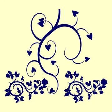 Laser cut cnc panel design for metal, wooden room divider. Stock Illustration