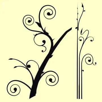 Laser cut cnc panel design for metal, wooden room divider. イラスト素材