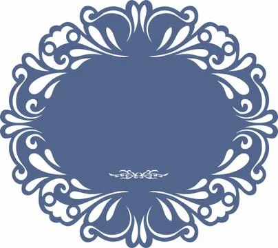 Laser cut cnc panel design for metal, wooden room divider. Stock Illustration