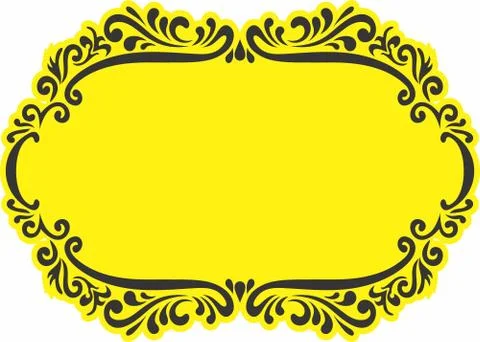 Laser cut cnc panel design for metal, wooden room divider. Stock Illustration