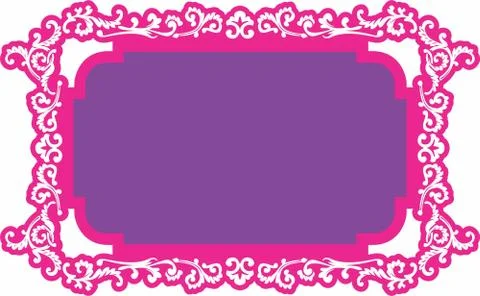 Laser cut cnc panel design for metal, wooden room divider. Stock Illustration