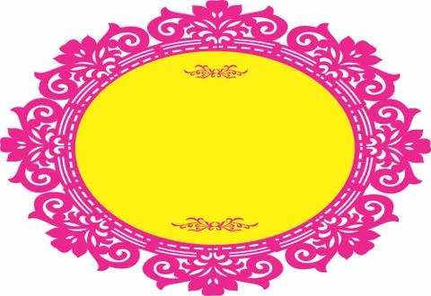 Laser cut cnc panel design for metal, wooden room divider. Stock Illustration