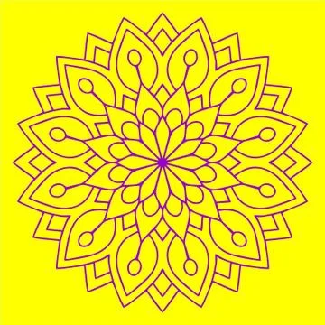 Laser cut cnc panel design for metal, wooden room divider. Stock Illustration