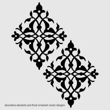 Laser cut cnc panel design for metal, wooden room divider. Stock Illustration