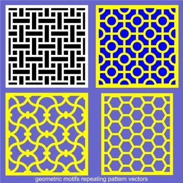 Laser cut cnc panel design for metal, wooden room divider. Stock Illustration