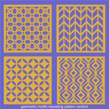 Laser cut cnc panel design for metal, wooden room divider. Stock Illustration