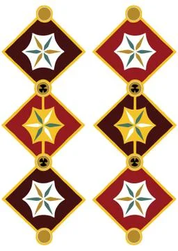 Laser cut cnc panel design for metal, wooden room divider. Stock Illustration