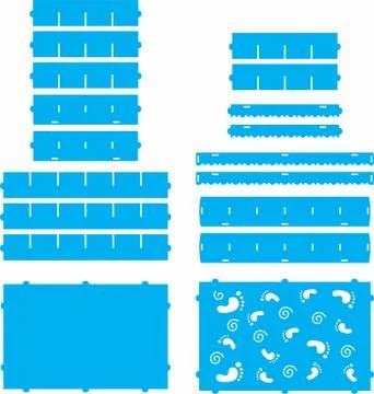 Laser cut cnc panel design for metal, wooden room divider. Stock Illustration