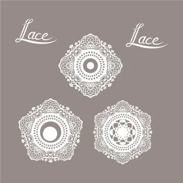 Laser cut cnc panel design for metal, wooden room divider. Stock Illustration